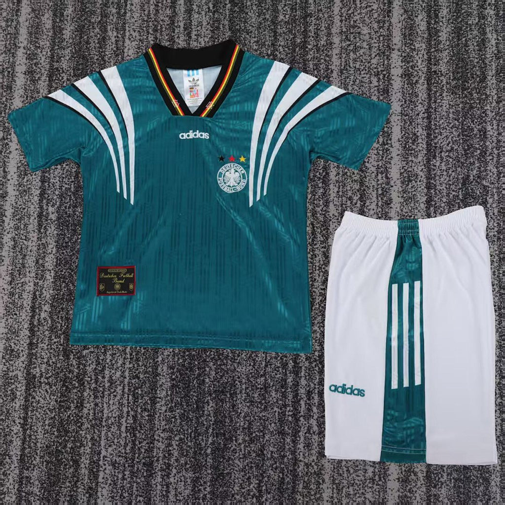 1996 Germany Away Retro Kids Jersey