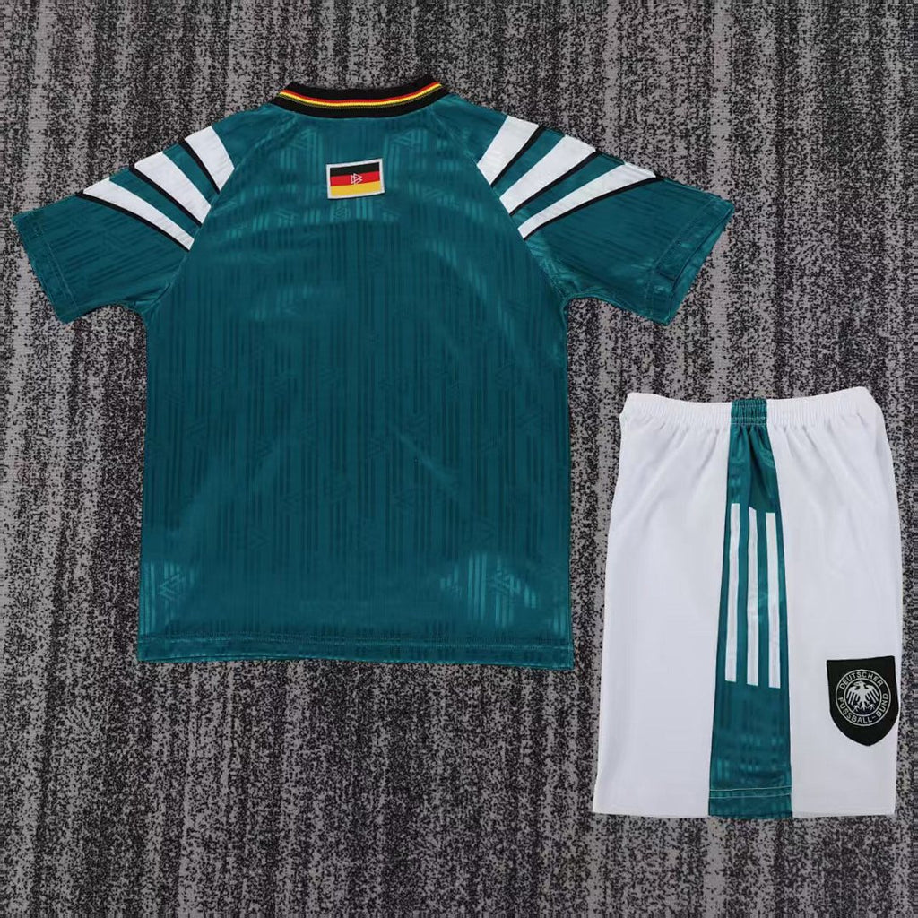 1996 Germany Away Retro Kids Jersey