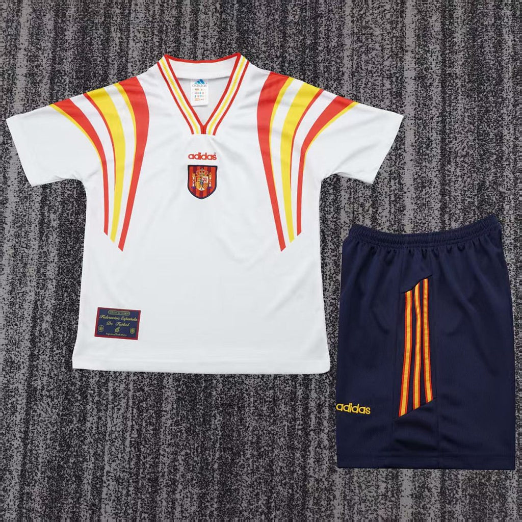 1996 Spain Third Retro Kids Jersey