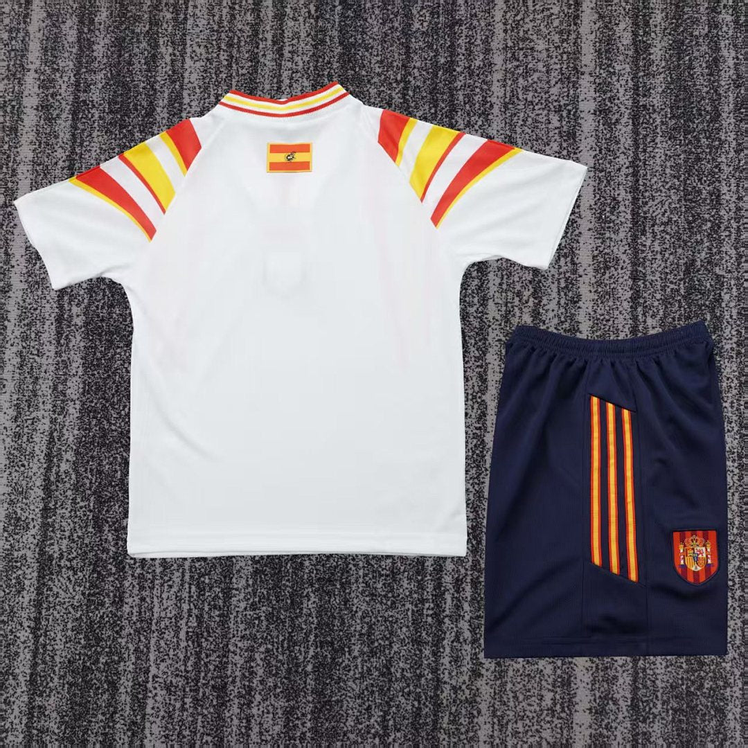 1996 Spain Third Retro Kids Jersey