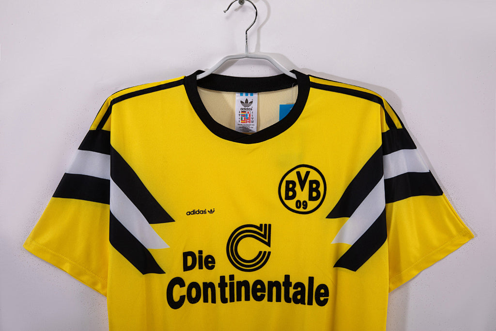 89/90 Dortmund Home Retro Jersey