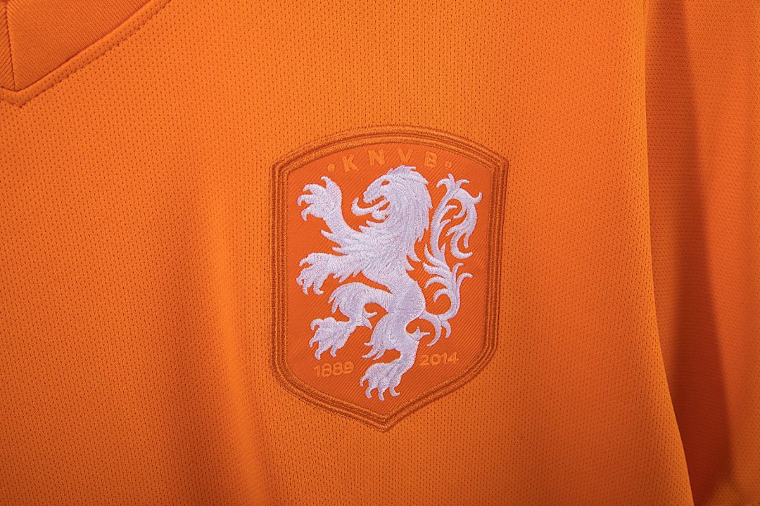 2014 Netherlands Home Retro Jersey