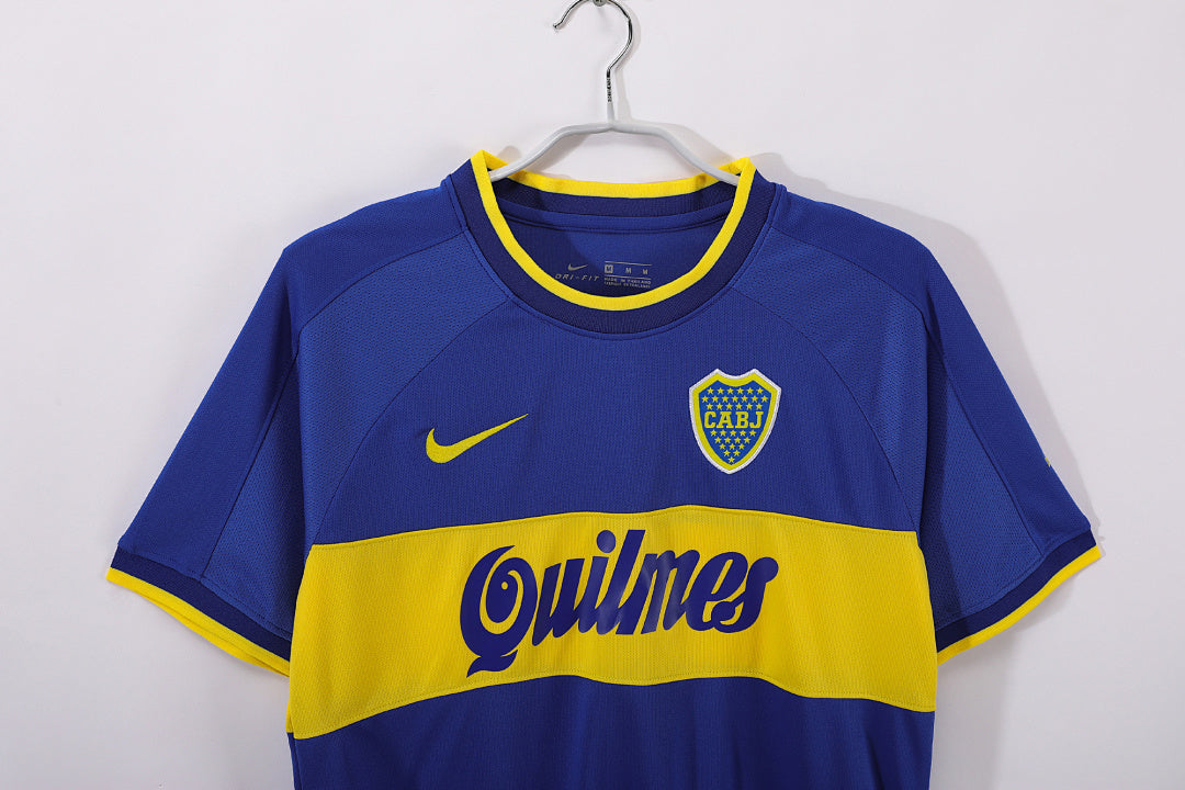 00/01 Boca Juniors Home Retro Jersey