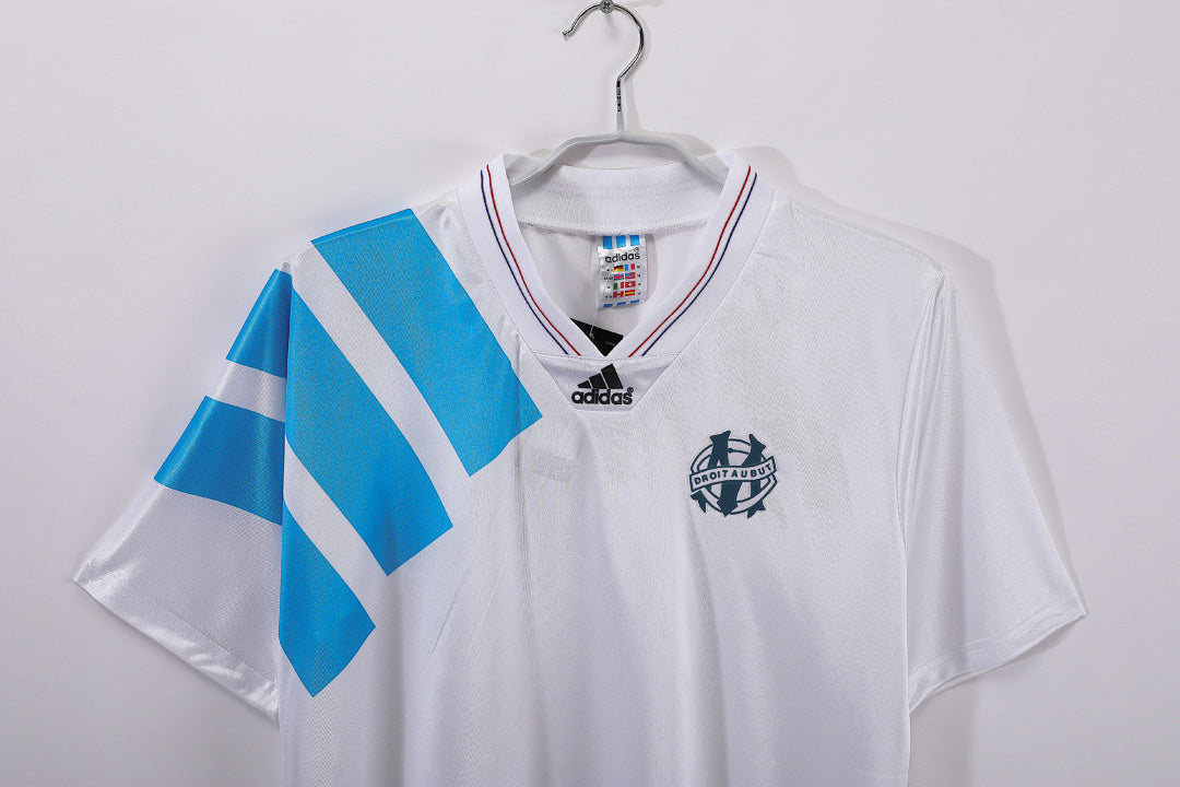 92/93 Marseille Home Retro Jersey