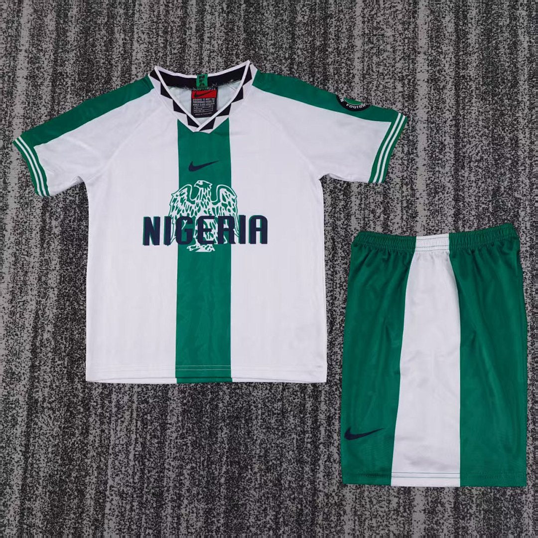 1996 Nigeria Away Retro Kids Jersey