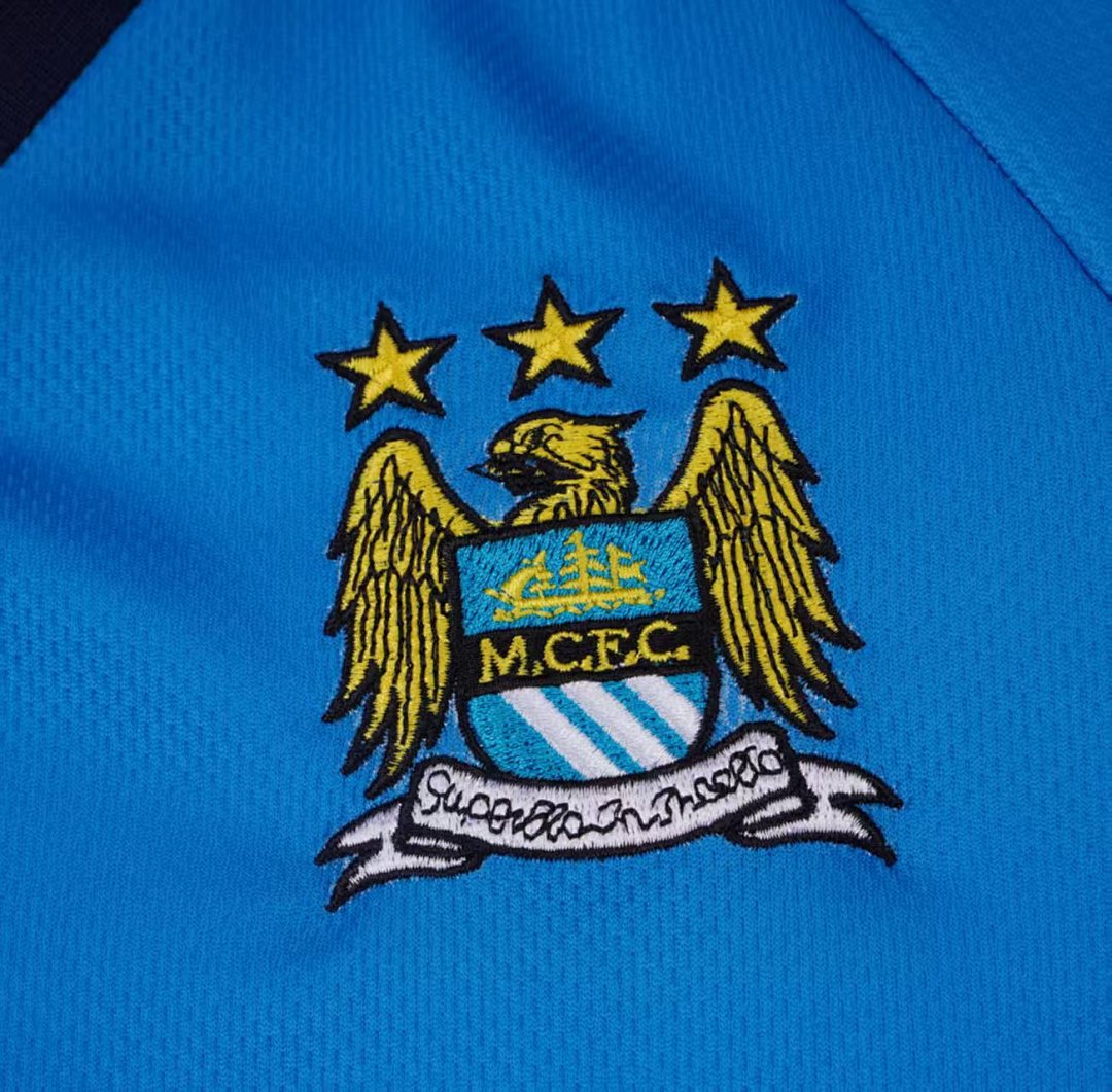 97/98 Manchester City Home Retro Kids Jersey