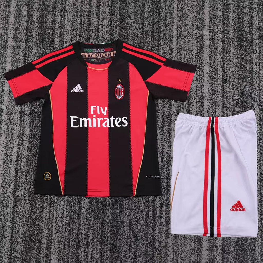 11/12 AC Milan Home Retro Kids Jersey