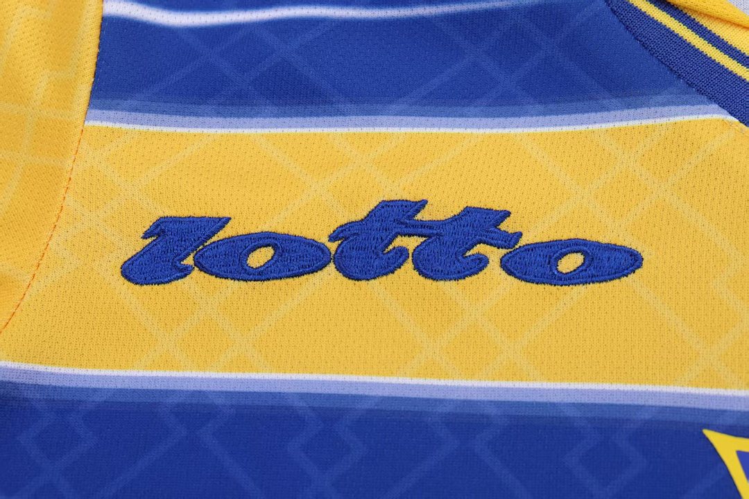 98/99 Parma Home Retro Kids Jersey