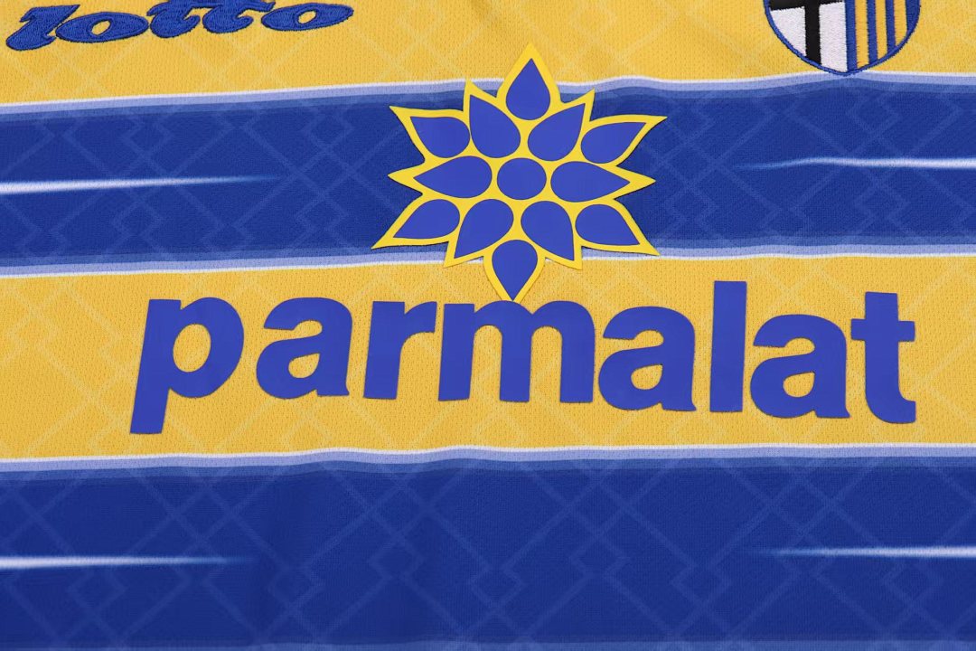 98/99 Parma Home Retro Kids Jersey