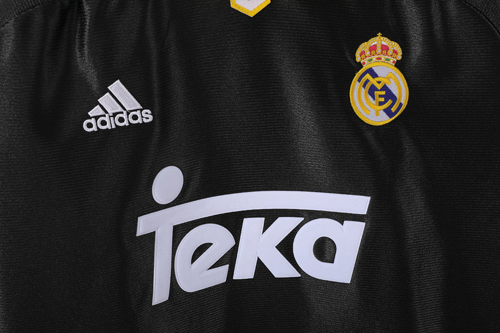99/01 Real Madrid Long Sleeve Away Retro Jersey