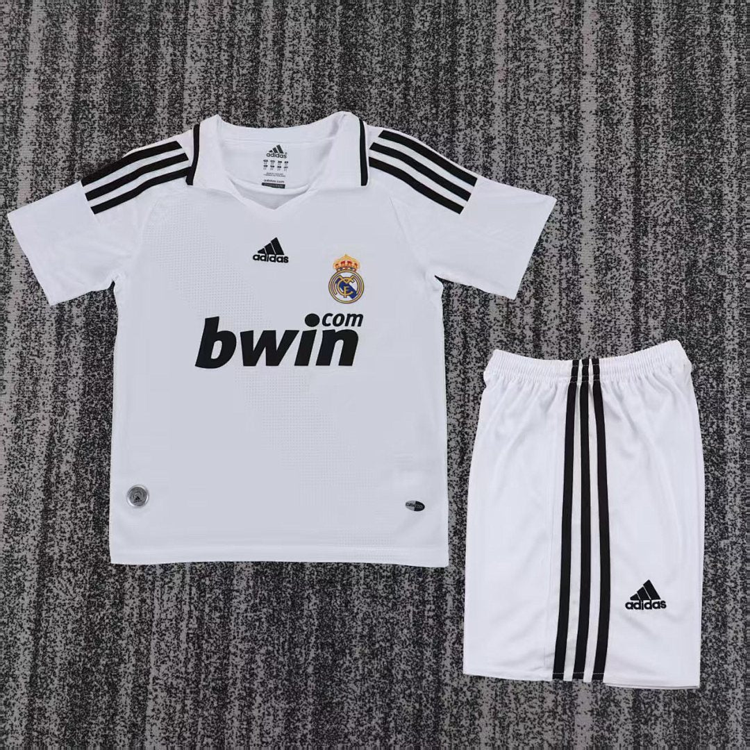 08/09 Real Madrid Home Retro Kids Jersey