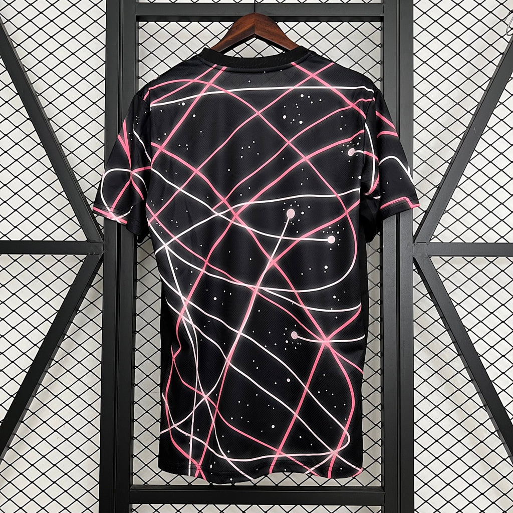 25/26 PSG Black Pink Lines Special Jersey