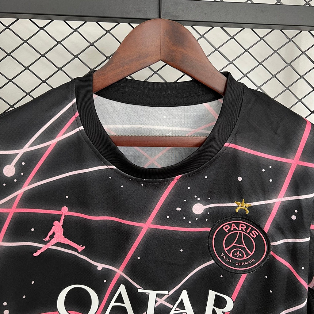 25/26 PSG Black Pink Lines Special Jersey