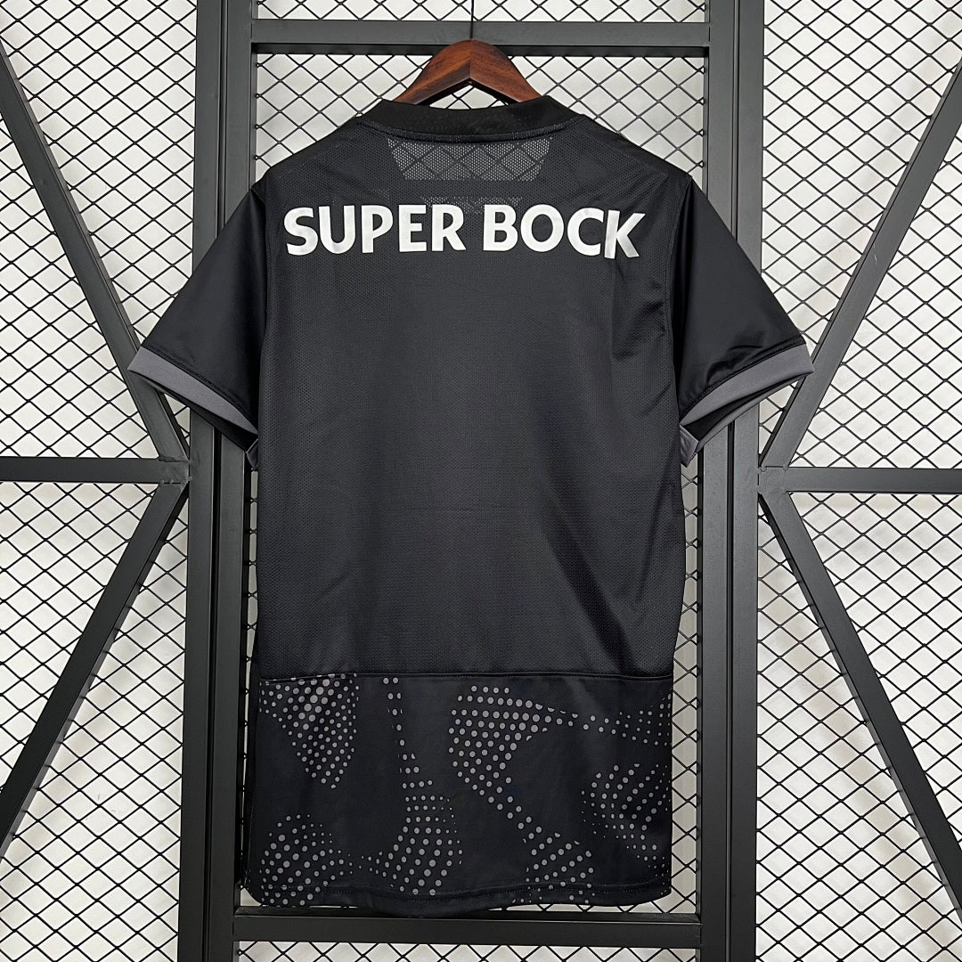 25/26 Sporting CP Black Pattern Special Jersey