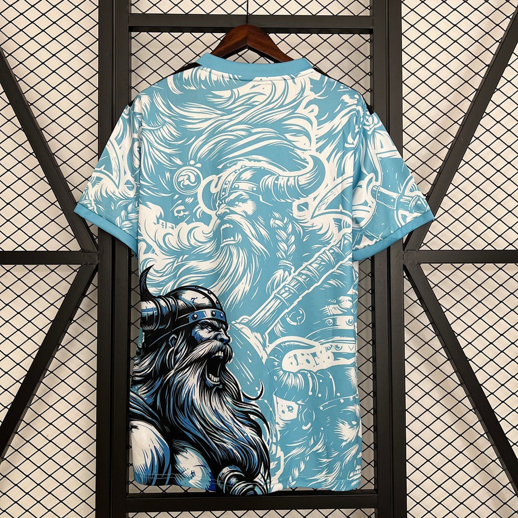25/26 Real Madrid Teal Lion Special Jersey