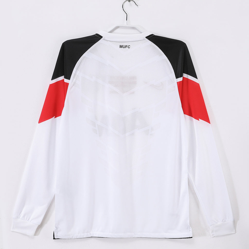 10/11 Manchester United Long Sleeve Away Retro Jersey