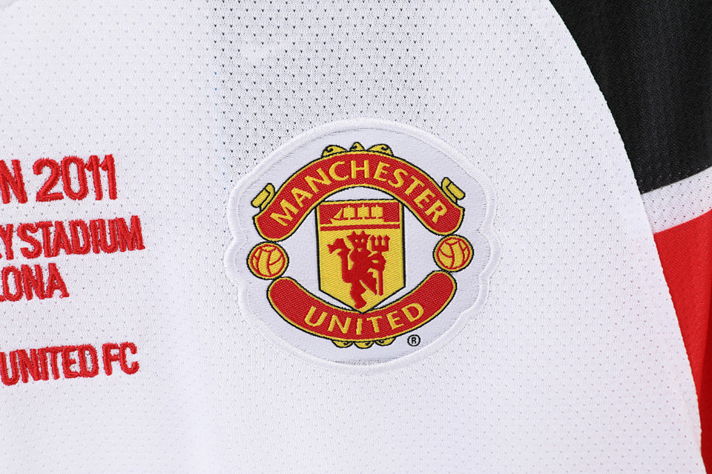 10/11 Manchester United Long Sleeve Away Retro Jersey