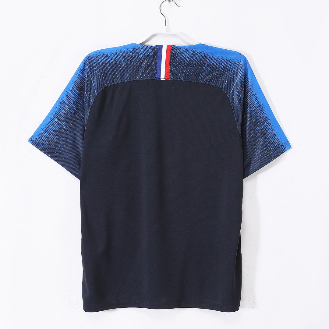 2018 France World Champions Home Retro Jersey