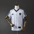 25/26 Boca Juniors White Pinstripe Special Jersey
