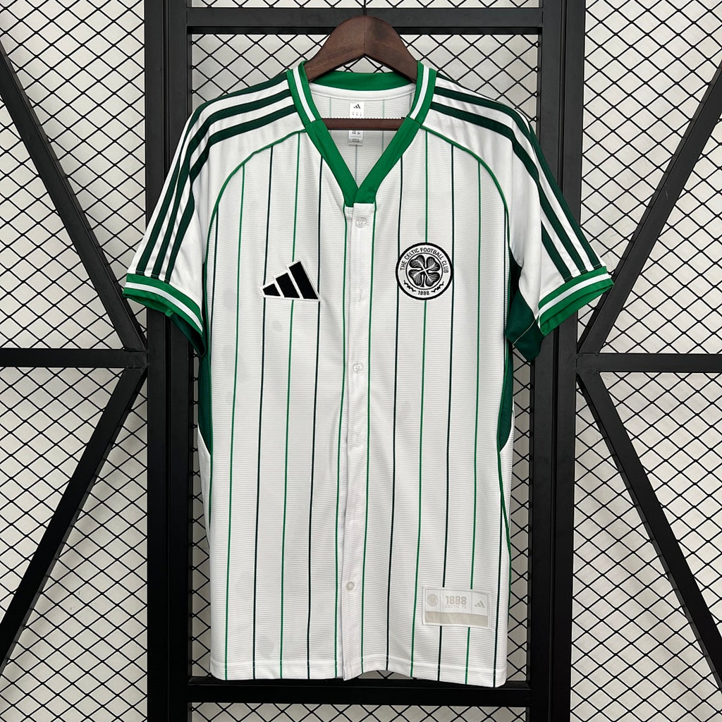 25/26 Celtic White Stripes Special Jersey