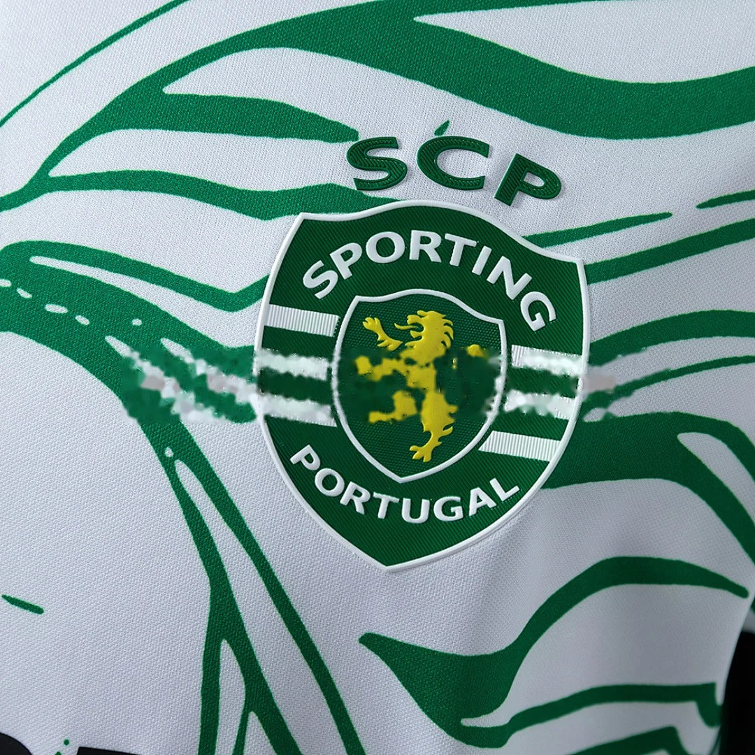 25/26 Sporting CP White Green Lion Special Jersey
