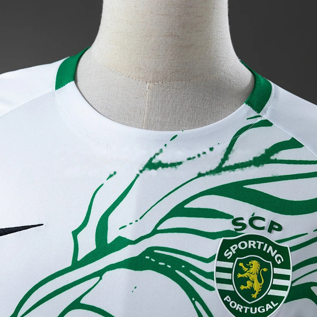 25/26 Sporting CP White Green Lion Special Jersey