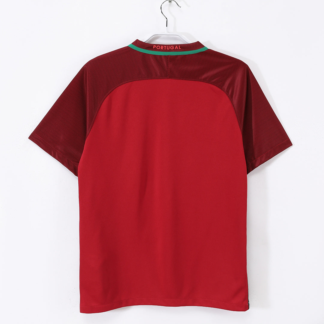 2016 Portugal Home Retro Jersey
