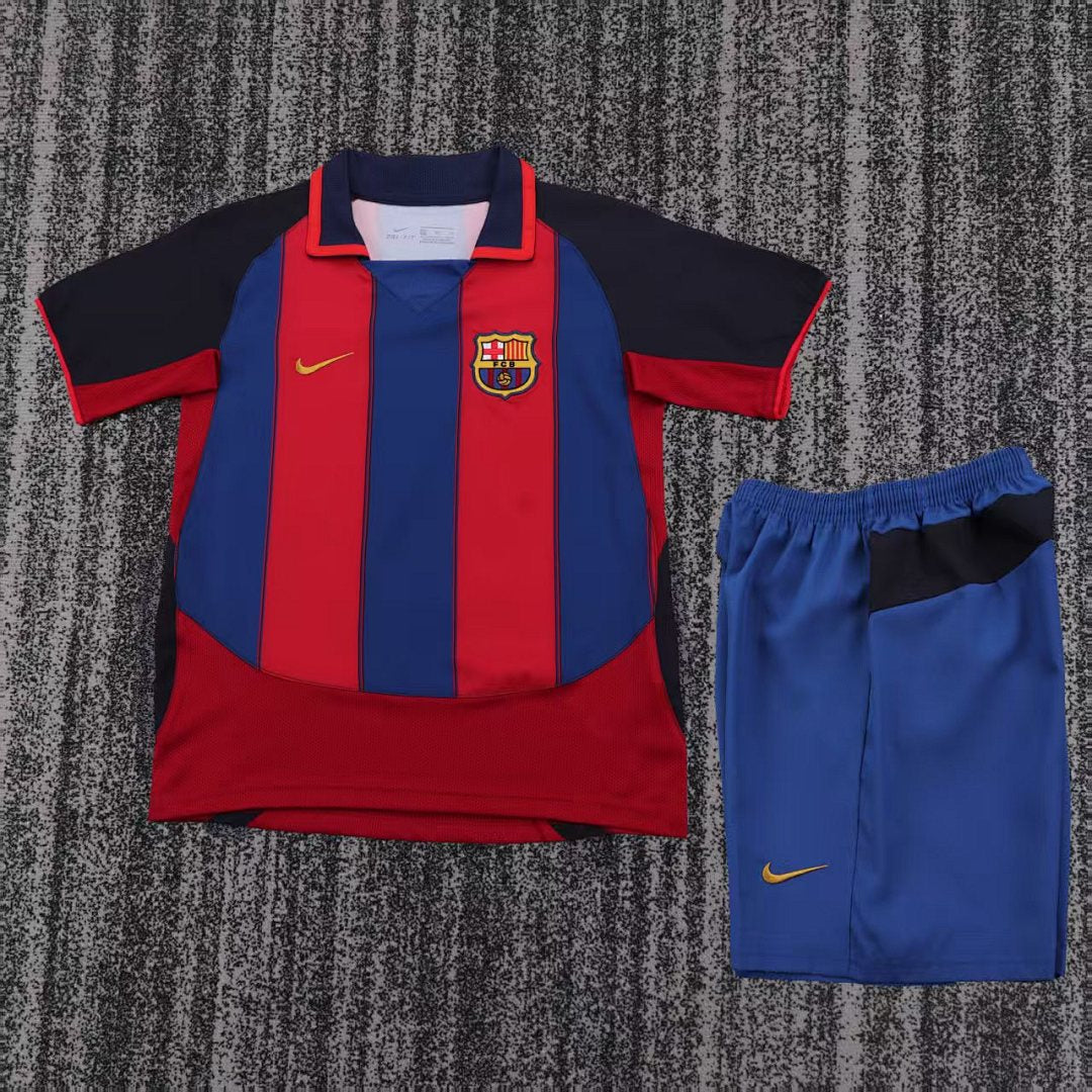 03/04 Barcelona Home Retro Kids Jersey