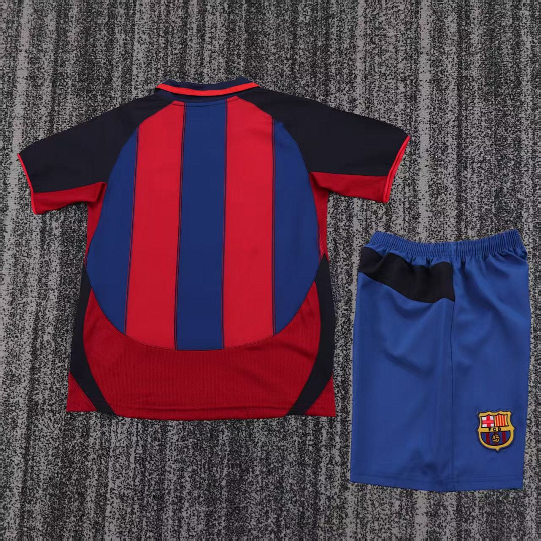 03/04 Barcelona Home Retro Kids Jersey