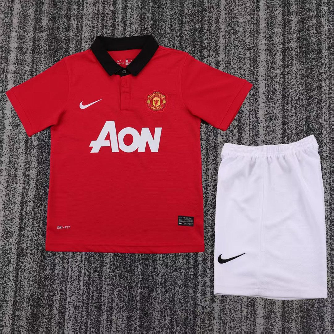 13/14 Manchester United Home Retro Kids Jersey
