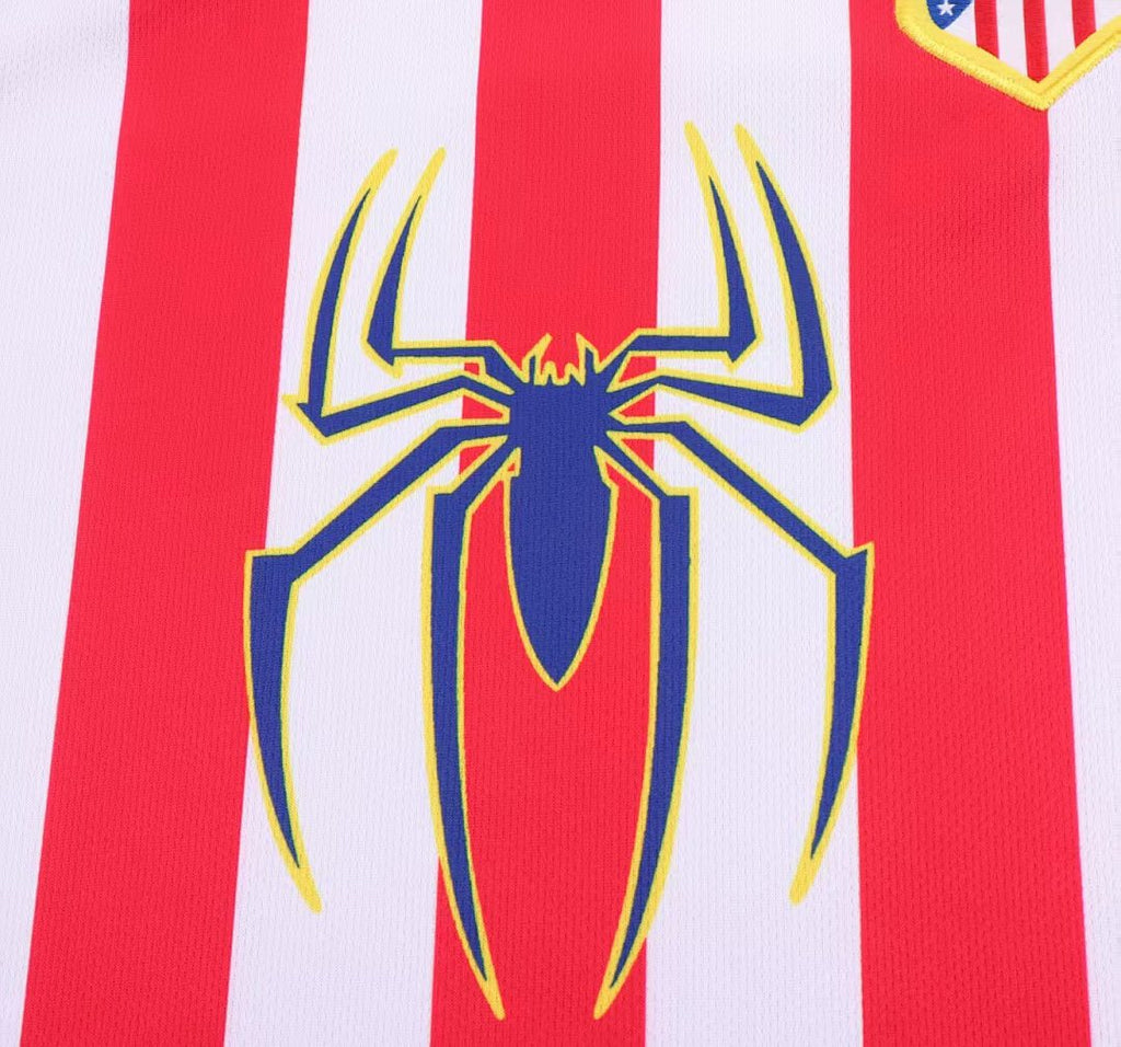 04/05 Atletico Madrid Home Long Sleeve Retro Kids Jersey