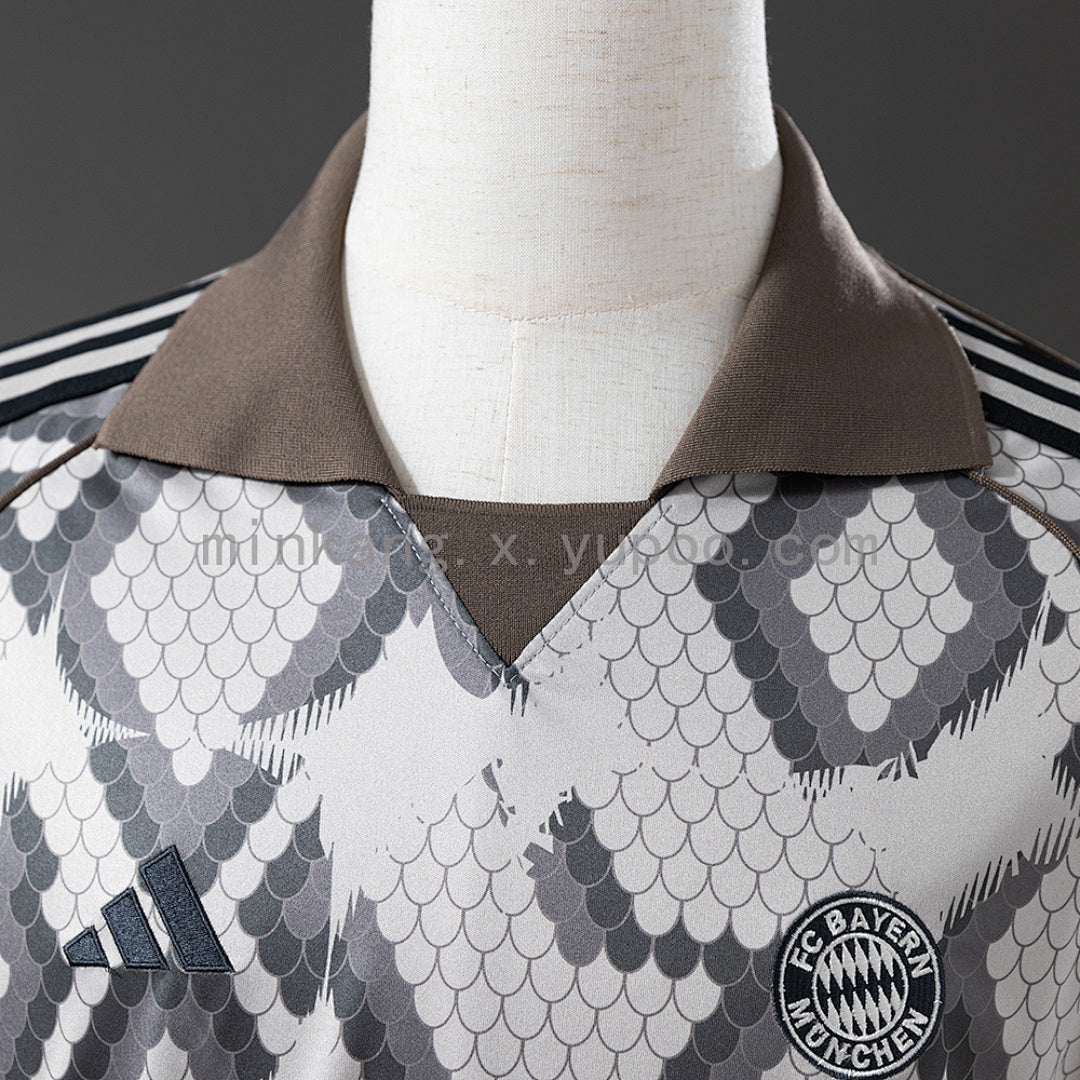 25/26 Bayern Black White Pattern Special Jersey