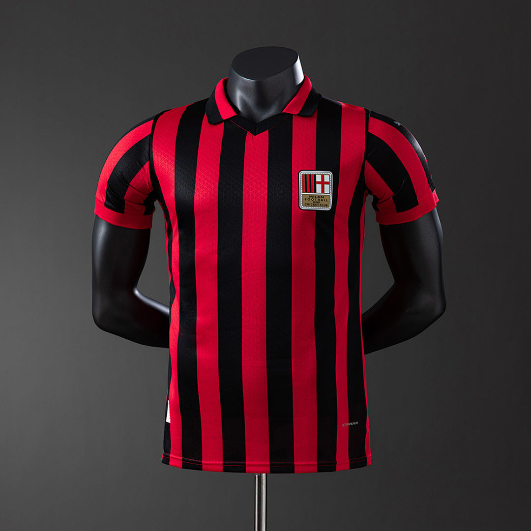 25/26 AC Milan Red Black Stripes Special Jersey