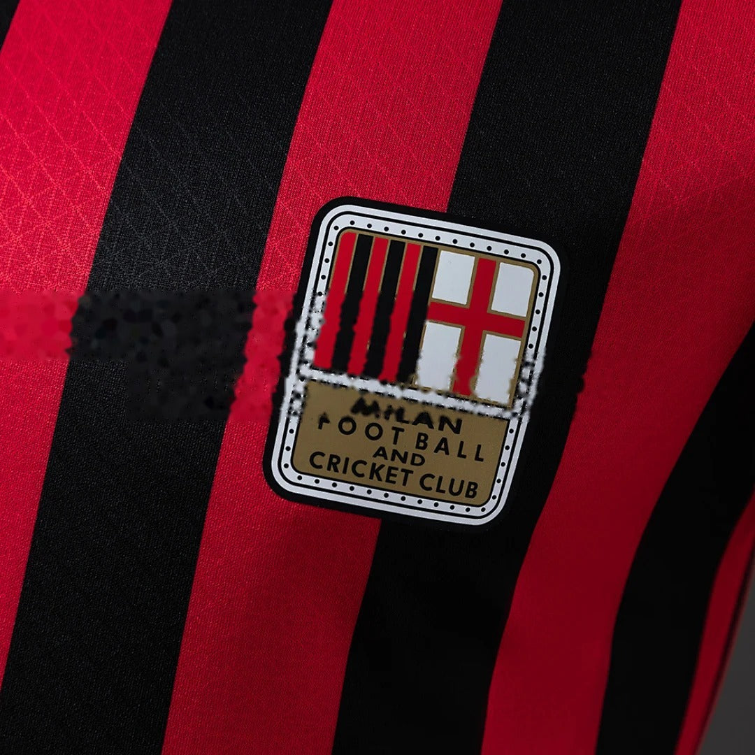 25/26 AC Milan Red Black Stripes Special Jersey