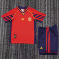 1998 Spain Home Retro Kids Jersey