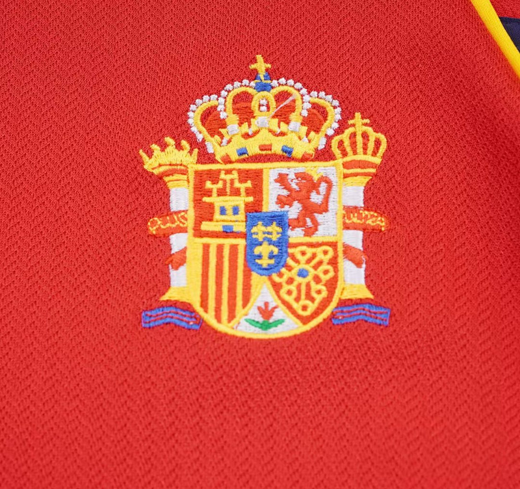 1998 Spain Home Retro Kids Jersey