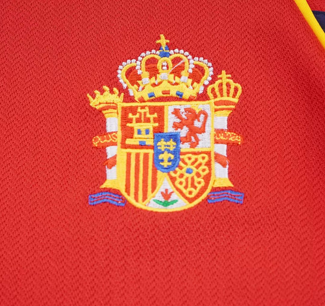 1998 Spain Home Retro Kids Jersey