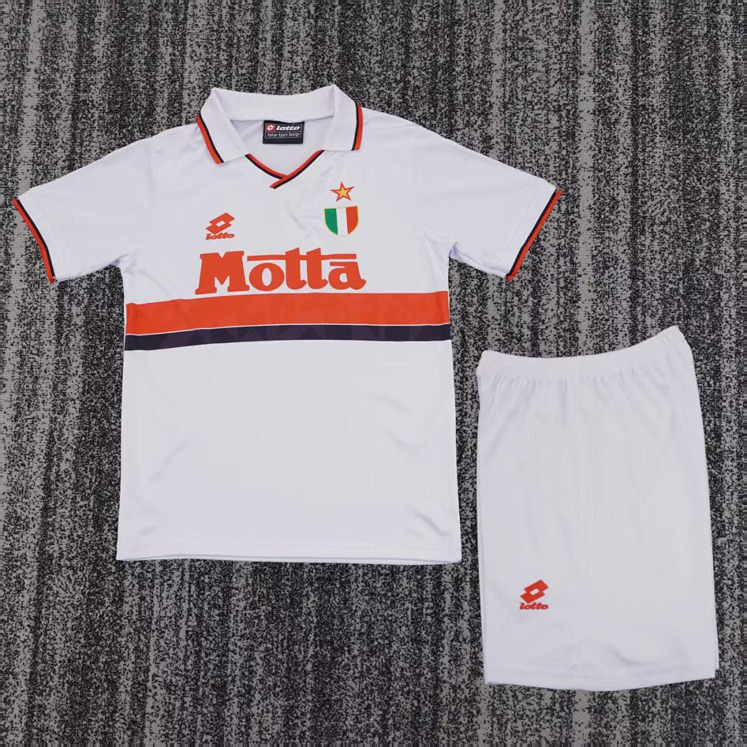 93/94 AC Milan Away Retro Kids Jersey