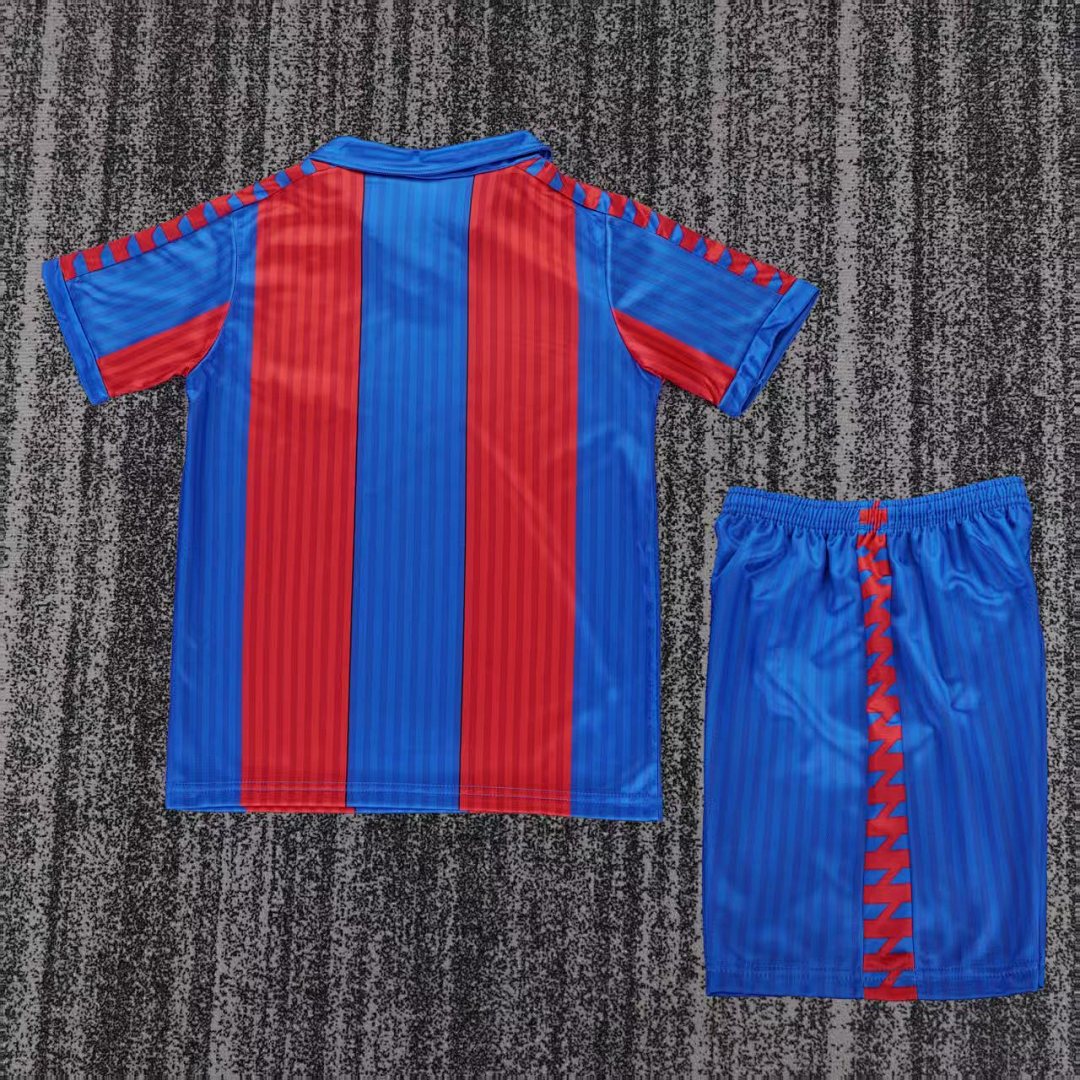 89/92 Barcelona Home Retro Kids Jersey