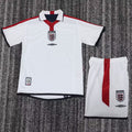 2004 England Home Retro Kids Jersey