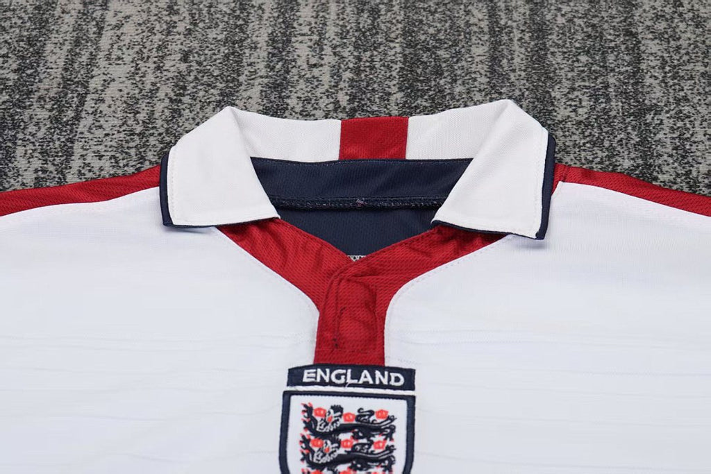 2004 England Home Retro Kids Jersey