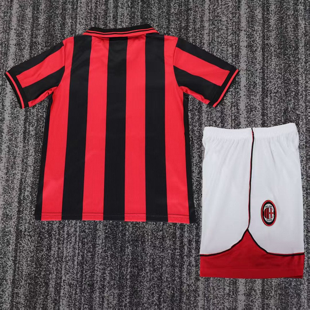 97/98 AC Milan Home Retro Kids Jersey