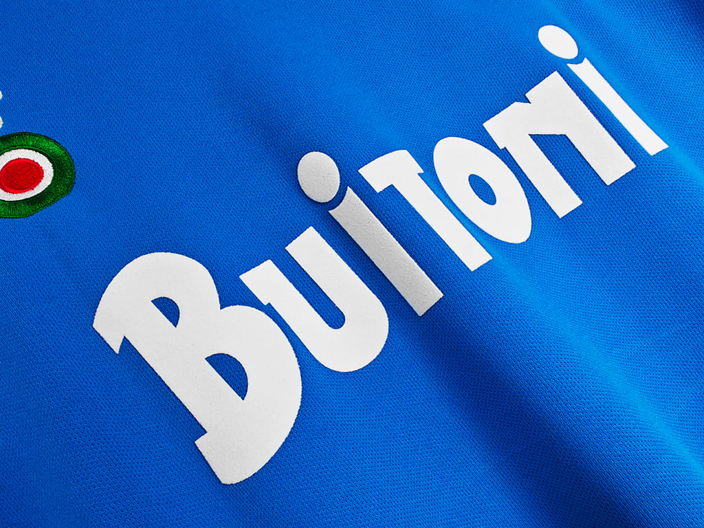 87/88 Napoli Long Sleeve Home Retro Jersey