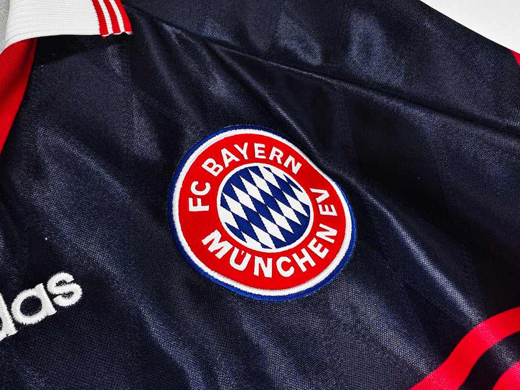 97/99 Bayern Long Sleeve Home Retro Jersey
