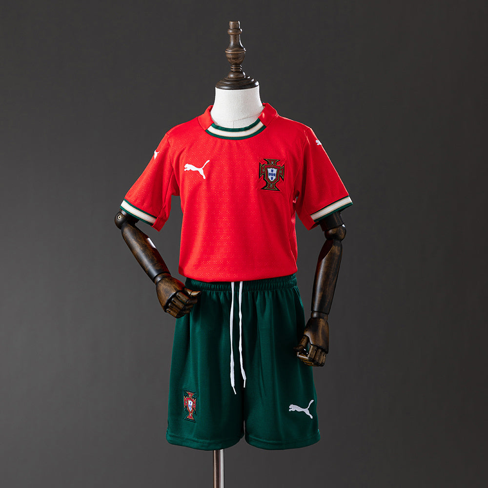 2025 Portugal Home Kids Jersey