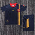1996 Spain Away Retro Kids Jersey