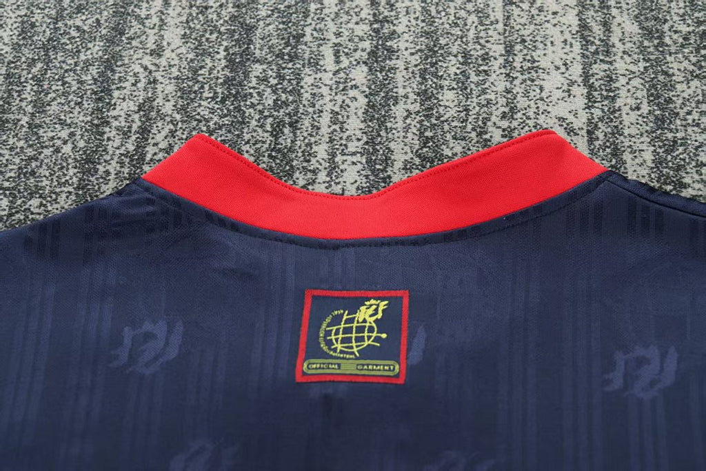 1996 Spain Away Retro Kids Jersey