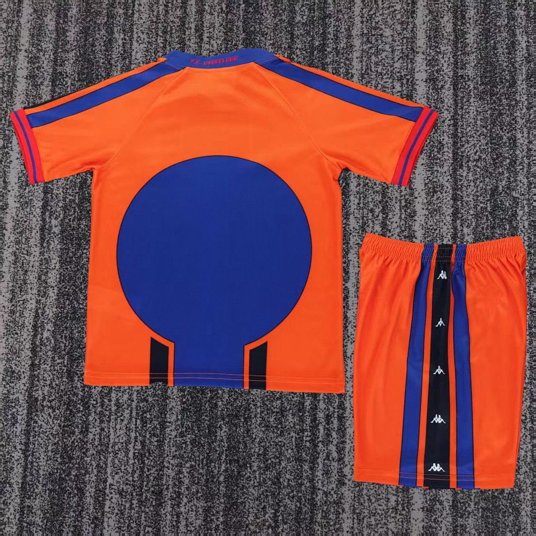 97/98 Barcelona Away Retro Kids Jersey