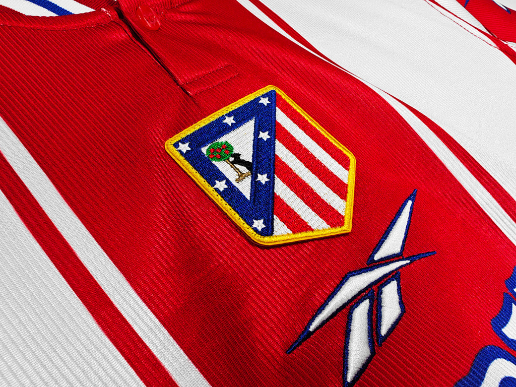 99/00 Atletico Madrid Home Retro Jersey