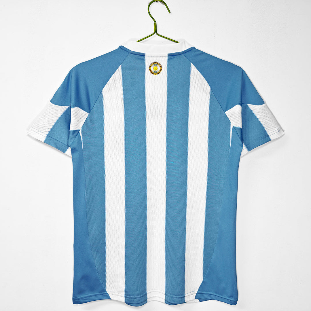 2010 Argentina Home Retro Jersey